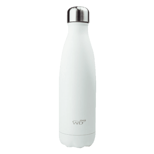 Bottiglia termica Monocolore - Bianco